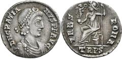 Roman Coins Gratianus (367 - 383): Gratianus 367-383: AR Siliqua, 1,94 g, sehr schön. [taxed under margin system]