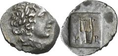 Lykien - Städte: Kragos: AR-Hemidrachme, nach 168, (lykische Liga), 1,64 g, Sear 5267, sehr schön - vorzüglich. [taxed under margin system]