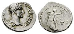 Hadrianus AR Hemidrachm, Caesarea Hadrianus (117-138 AD). AR Hemidrachm (14-16 mm, 1.78 g), Caesarea, Cappadocia, 121-122 AD. Obv. AYTO KAIC TPAI AΔPIANOC CEBACT, laureate�bust right, drapery on left 