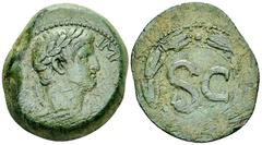 Otho AE29, Antiochia Otho (69 AD). AE29 (15.03 g),�Antiochia, Syria. Obv. IMP M OTHO CAE AVG, laureate head right. Rev. Large SC within wreath. RPC 4318. Rare. Pleasant green patina. Very fine.