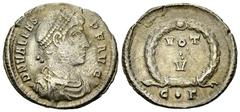 Valens AR Siliqua, Constantinopolis Valens (364-378 AD). AR Siliqua (19 mm, 2.02 g), Constantinopolis (Istanbul), 364-367 AD. Obv. D N VALENS P F AVG, rosette-diademed, draped and cuirassed bust right