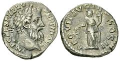 Pertinax AR Denarius Pertinax (193 AD). AR Denarius (3.08 g), Roma. Obv. IMP CAES P HELV PERTIN AVG, Laureate head right. Rev. AEQVIT AVG TR P COS II, Aequitas standing left, holding scales and cornuc