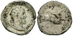 Pupienus AR Antoninianus, clasped hands Pupienus (238 AD). AR Antoninianus (21-22 mm, 3.47 g), Roma (Rome). Obv. IMP CAES PVPIEN MAXIMVS AVG, radiate, draped and cuirassed bust right. Rev. AMOR MVTVVS