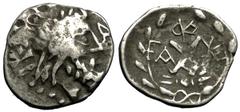 Elis (under the Achaean League) AR Hemidrachm, rare, ex BCD Elis , under the Achaean League. AR Hemidrachm (15-17 mm, 1.96 g), c. third quarter of 1st Century BC. Obv. Laureate head of Zeus right, AK 