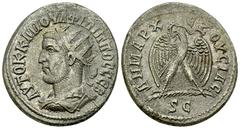 Philippus I Arabs AR Tetradrachm, Antiochia ad Orontem Philippus I (244-249 AD). AR Tetradrachm (26-28 mm, 10.29 g), Antiochia ad Orontem, Syria. Obv. AVTOK K M IOYΛ ΦIΛIΠΠOC CЄB, radiate, draped and 
