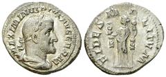 Maximinus I Thrax AR Denarius, Fides reverse Maximinus I. Thrax (235-238 AD). AR Denarius (18-20 mm, 3.06 g), Rome. Obv. MAXIMINVS PIVS AVG GERM, Laureate, draped and cuirassed bust right, seen from b