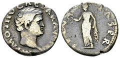 Otho AR Denarius, Securitas reverse Otho (69 AD). AR Denarius (17-18 mm, 3.15 g), Rome. Obv: IMP M OTHO CAESAR AVG TR P, Bare head to right. Rev. SECVRITAS P R Securitas standing left, holding wreath 