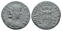 Phrygia, Ankyra. Otacilia Severa. Augusta, A.D. 244-249. AE 27 (27.3 mm, 8.22 g, 7 h). Neikandros Truphï, archon for the first time. · Μ · ΩΤΑΚ · · СEΒΗΡΑ · CE, diademed and draped bust right / ΕΠ · Α