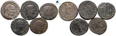 Lot Lot of ca. 5 roman coins (Galerius, Diocletianus, Galeria Valeria, Maxentius) / SOLD AS SEEN, NO RETURN! very fine