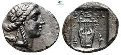 Greek Lycia. Phaselis circa 167-81 BC. Drachm AR 15 mm, 2,26 g very fine