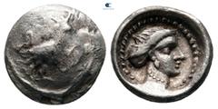 Greek Dynasts of Lycia. Xanthos. Uncertain Dynast 450-420 BC. Obol AR 11 mm, 0,73 g very fine