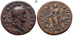 Roman Imperial Galba AD 68-69. Rome Dupondius Æ 28 mm, 13,90 g IMP SER GALBA AVG TR P, laureate head of Galba to right / LIBERTAS PVBLICA / S - C, Libertas standing front, head to left, holding pileus