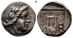 Greek Lycia. Lycian League, Olympos after circa 167 BC. Hemidrachm AR 15 mm, 2,89 g nearly extremely fine