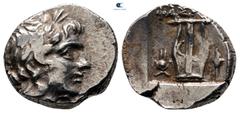 Greek Lycia. Lycian League, Phaselis after circa 167 BC. Hemidrachm AR 15 mm, 2,58 g very fine