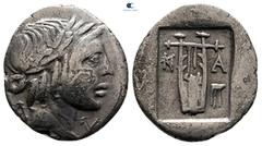 Greek Lycia. Masikytes circa 27-20 BC. Hemidrachm AR 18 mm, 1,31 g very fine