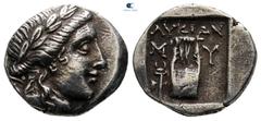 Greek Lycia. Lycian League. Myra circa 167-81 BC. Drachm AR 14 mm, 2,62 g very fine
