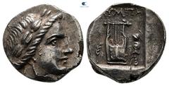 Greek Lycia. Lycian League. Olympos circa 167-81 BC. Drachm AR 15 mm, 2,86 g very fine