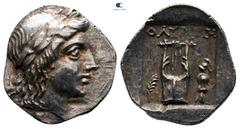 Greek Lycia. Lycian League. Olympos circa 167-81 BC. Drachm AR 17 mm, 2,40 g very fine