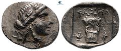 Greek Lycia. Lycian League. Phaselis circa 167-81 BC. Drachm AR 18 mm, 2,49 g very fine