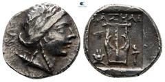 Greek Lycia. Phaselis. Lycian League circa 167-81 BC. Drachm AR 15 mm, 2,69 g very fine
