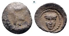 Greek Lycia. Uncertain mint circa 350 BC. Tetartemorion AR 8 mm, 0,16 g nearly very fine