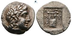 Greek Lycia. Myra. Lycian League circa 167-78 BC. Drachm AR 17 mm, g very fine