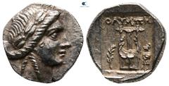 Greek Lycia. Olympos. Lycian League circa 167-78 BC. Drachm AR 15 mm, 2,98 g very fine