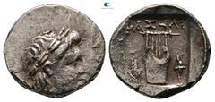 Greek Lycia. Phaselis. Lycian League circa 167-78 BC. Drachm AR 15 mm, 2,37 g very fine