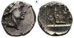 Greek Lycia. Phaselis. Lycian League circa 167-81 BC. Drachm AR 15 mm, 2,64 g nearly very fine