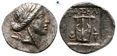 Greek Lycia. Phaselis. Lycian League circa 167-81 BC. Drachm AR 16 mm, 2,96 g very fine