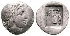 Greek Lycia. Lycian league, Masykites circa 100-50 BC. Hemidrachm AR 15 mm, 1,49 g nearly very fine