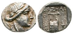 Greek Lycia. Phaselis. Lycian League circa 167-81 BC. Drachm AR 15 mm, 3,14 g very fine