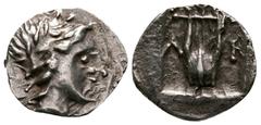 Greek Lycia. Limyra. Lycian League 167-81 BC. Drachm AR 15 mm, 2,21 g very fine