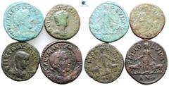 Lot Lot of ca. 4 roman provicnial coins (Philip II, Herennia Etruscilla, Herennius Etruscus, Gordian III) / SOLD AS SEEN, NO RETURN! Nearly Very Fine