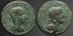 Roman Provincial Cilicia. Flaviopolis. Maximinus I Thrax AD 235-238. Dated RY 163 = 235/6 AD Bronze Æ 22 mm, 18,09 g [AVT K] Γ IOV OVH MAΞIMЄINOC CЄB, laureate, draped and cuirassed bust right, seen f