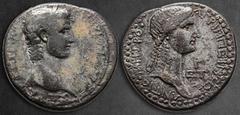 Roman Provincial Seleucis and Pieria. Antioch. Caligula AD 37-41. Dated RY 3 of Caligula (38/9 AD) Tetradrachm AR 28 mm, 13,86 g [ΓΑΙΟΥ ΚΑΙΣΑΡΟΣ ΣΕΒΑ ΓΕΡΜΑ], laureate head right / ΑΓΡΙΠΠΕΙΝΗΣ ΑΝΤΙΟ ΜΗ