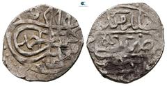 Islamic Ottoman. Halab mint AH 1012-1026. Ahmed I , struck AH 1012 AR Akce 21 mm, 2,26 g Good Very Fine
