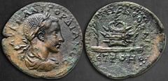 Roman Provincial Pontos. Neocaesarea. Gordian III AD 238-244. Dated year 178 = 241/2 AD Bronze Æ 29 mm, 10,64 g AV K M ANT ΓOPΔIANOC CЄ, laureate, draped and cuirassed bust right / [KOI ΠONT] MH NЄOKA