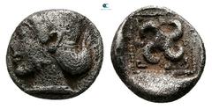 Greek Dynasts of Lycia. Sppntaza 450-430 BC. Obol AR 9 mm, 0,69 g Very Fine