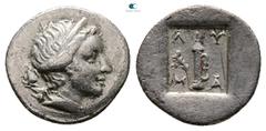 Greek Lycia. Masikytes circa 27-20 BC. 1/4 Drachm AR 12 mm, 0,85 g Very Fine