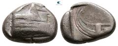 Greek Lycia. Phaselis circa 500-440 BC. Tetrobol AR 14 mm, 3,35 g Nearly Very Fine