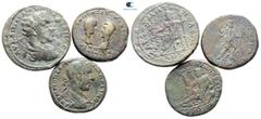 Lot Lot of ca. 3 roman provincial coins (Macrinus, Diadumenian & Macrinus, Valerian I) / SOLD AS SEEN, NO RETURN! Very Fine