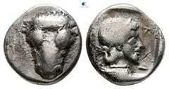 Greek Phokis. Federal Coinage circa 449-447 BC. Triobol-Hemidrachm AR 13 mm, 2,90 g Very Fine
