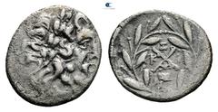 Greek Achaia. Achaian League. Patrae circa 86 BC. Triobol-Hemidrachm AR 16 mm, 2,23 g Very Fine