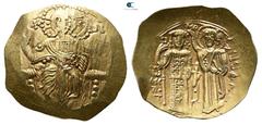 Byzantine John III Ducas (Vatatzes), emperor of Nicaea AD 1222-1254. Magnesia Hyperpyron AV 28 mm, 4,26 g Extremely Fine