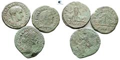 Lot Lot of ca. 3 roman coins (Philippus Arabs, Gordian III, Lucilla) / SOLD AS SEEN, NO RETURN! Fine