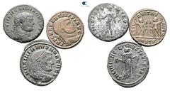 Lot Lot of ca. 3 roman coins (Maximianus Herculius, Maxentius) / SOLD AS SEEN, NO RETURN! Nearly Very Fine