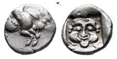 Greek Dynasts of Lycia. Uvug 470-440 BC. Diobol AR 11 mm, 1,37 g Very Fine