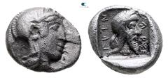 Greek Dynasts of Lycia. Uncertain mint. Kherei 440-410 BC. Hemidrachm AR 12 mm, 1,99 g Very Fine