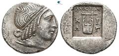 Greek Lycia. Kragos. Lycian League circa 48-23 BC. Hemidrachm AR 13mm., 1,99g. nearly extremely fine